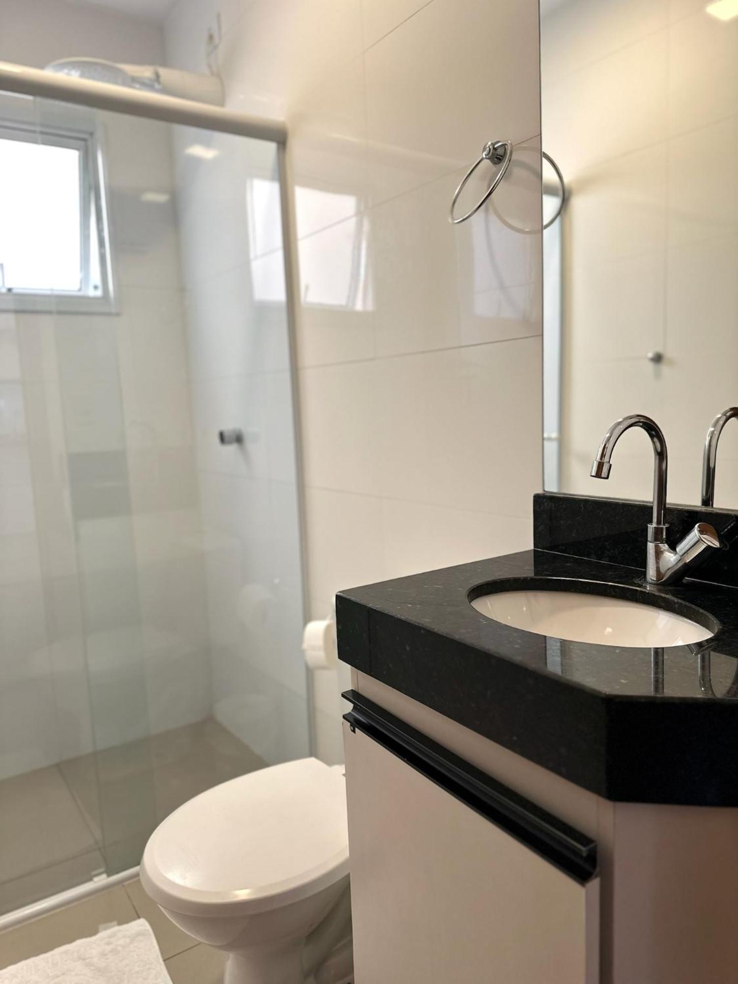 Apto Excelente C/Ar, Varanda Gourmet E Piscina Убатуба Экстерьер фото